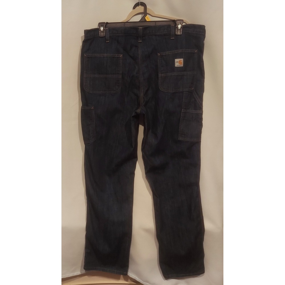 Carhartt Mens Flame Resistant Relaxed Fit Carpenter Jeans Size 40/32